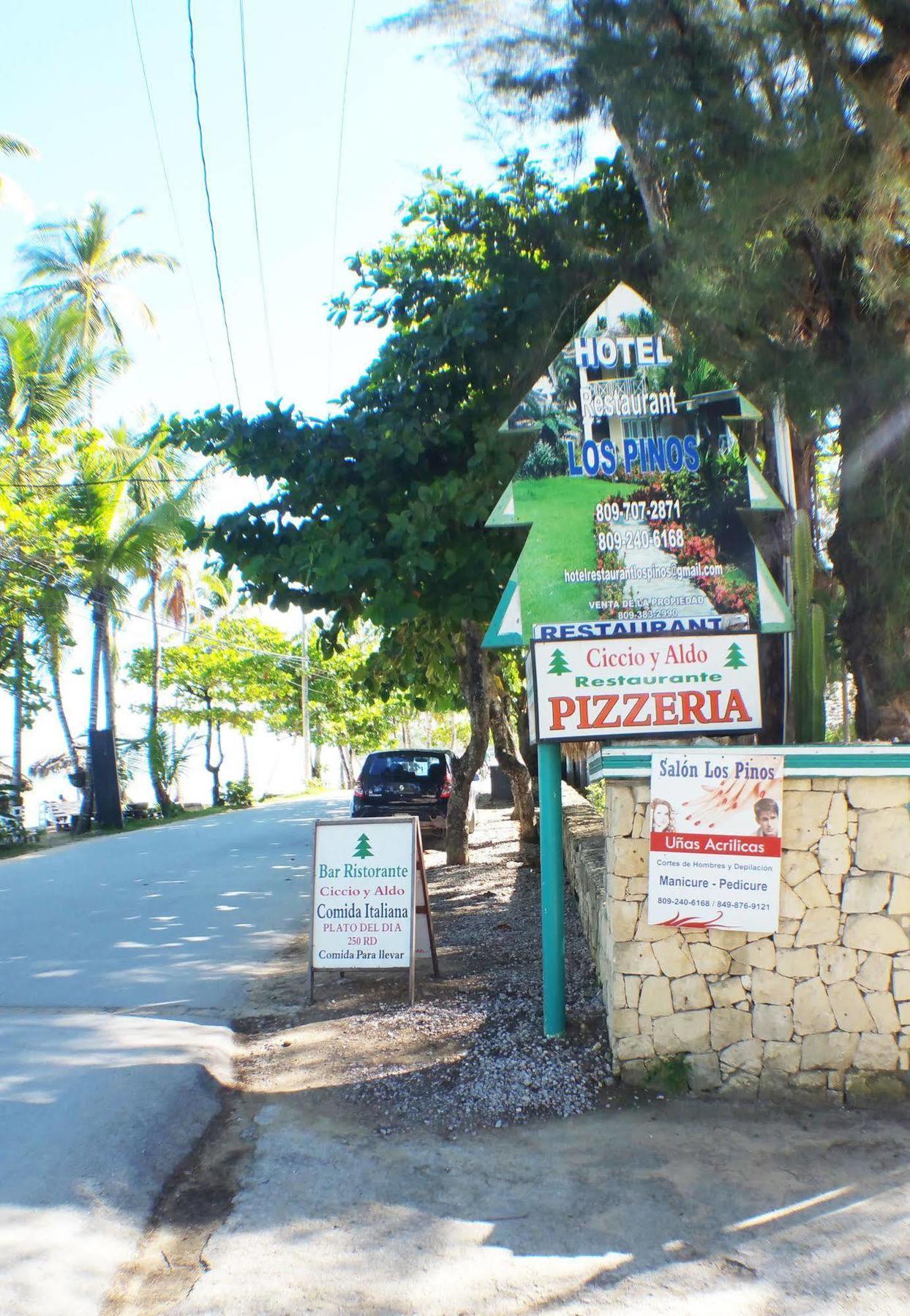 Hotel Los Pinos Las Terrenas Esterno foto